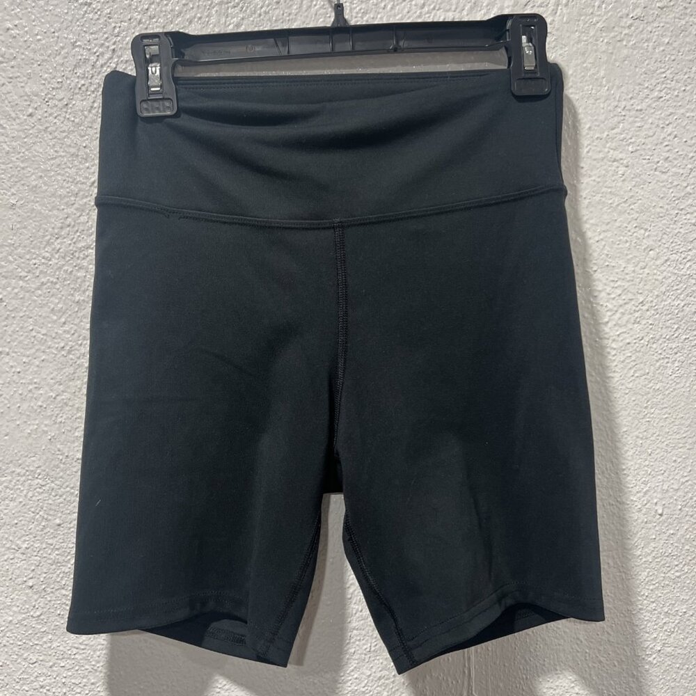 Balance Collection Black Bike Shorts High-Waisted‎ Stretch Women's Size Medium